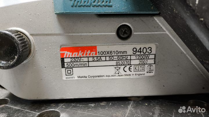 Ленточная шлифмашина makita 9403 (оригинал)