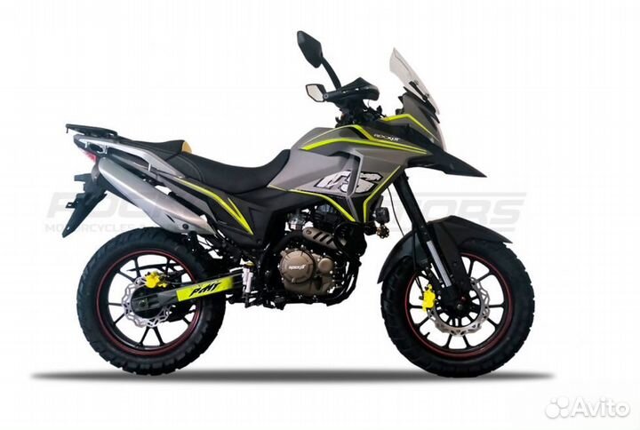 Мотоцикл турэндуро rockot dakar 250 сер/зелен ЭПТС