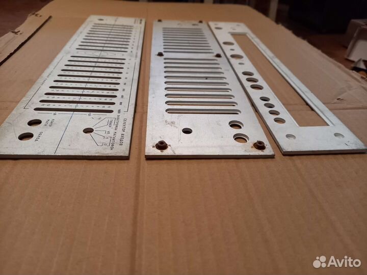 Запчасти(панели) от советского эквалайзера