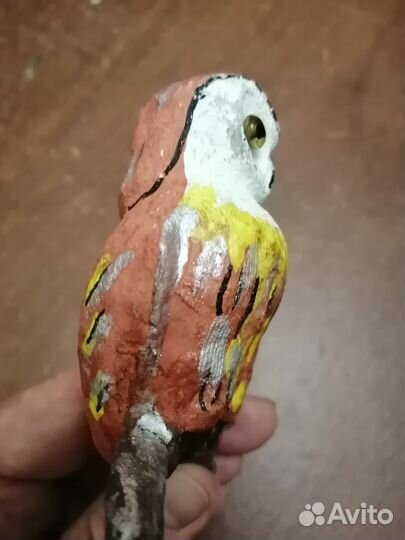 Елочная игрушка сова