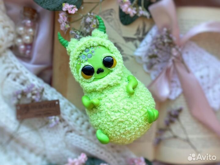 Монстрик Игрушка ручной работы