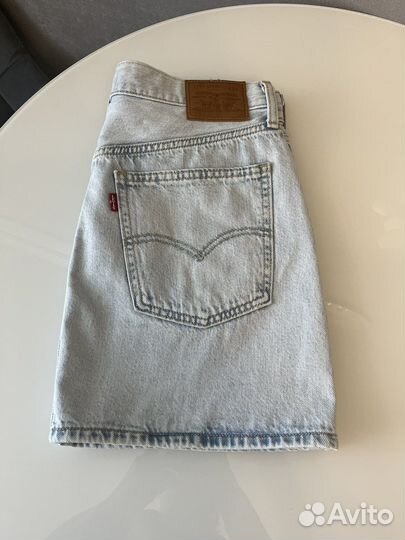 Джинсовая юбка levis