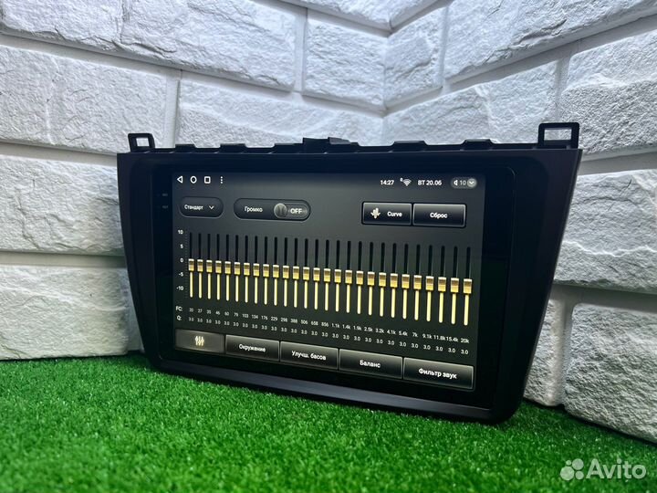 Штатная магнитола Teyes CC3 2K Mazda 6 2007-13