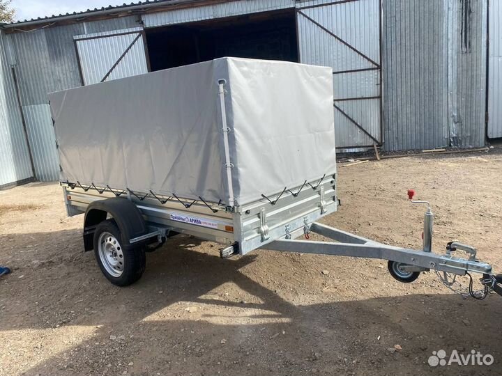Прицеп универсальный мзса. Кузов 2,43х1,24м.Рассро
