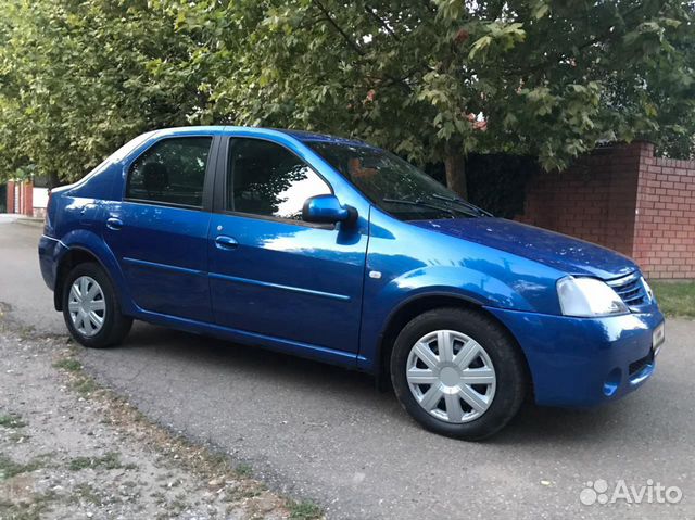 Логан с пробегом в краснодарском крае. Renault Logan 2007. Рено Логан 1 2007. Renault Logan 2007 синий. Рено Логан 2007 1.6
