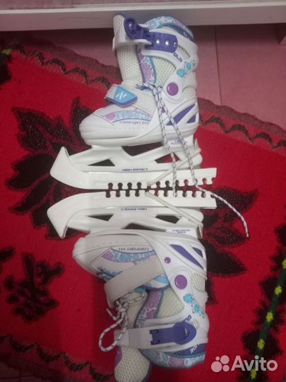 Коньки раздвижные