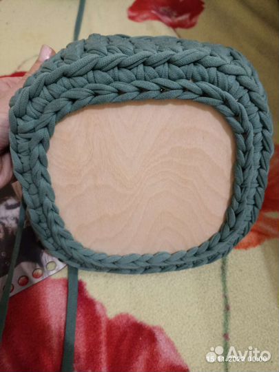 Корзина вязаная