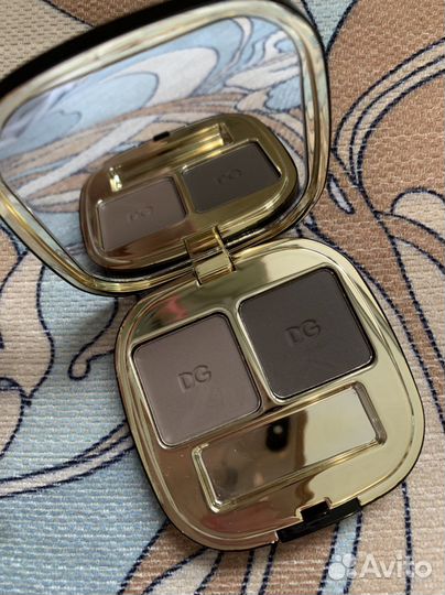 Тени для бровей dolce gabbana natural brunette 2
