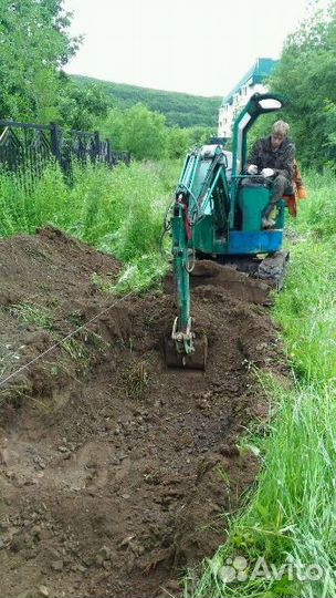 Услуги мини экскаватора