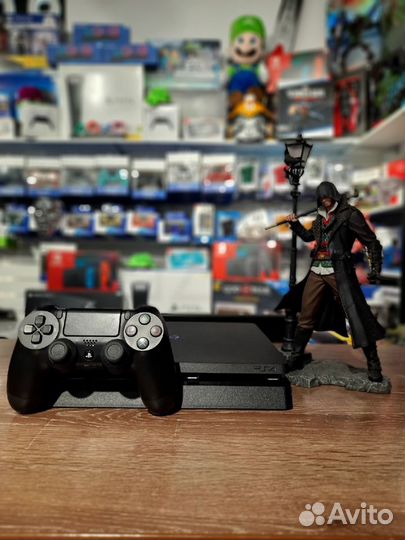 Sony PS4 Slim 1TB + 30 игр в комплекте