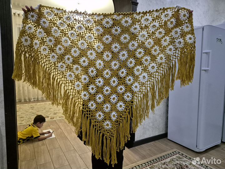 Вязанные шали