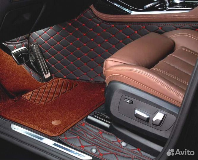 3D Коврики Hyundai Салон Багажник из Экокожи