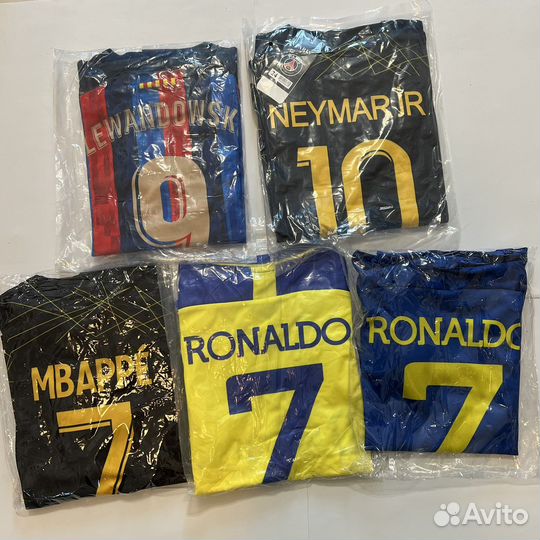 Футбольная форма Холанд Роналду Месси Мбаппе