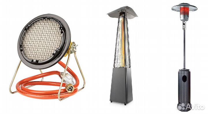 Уличные газовые обогреватели