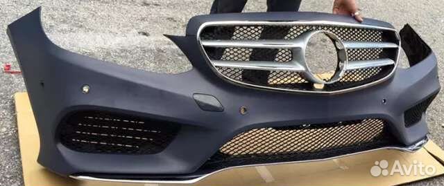 Передний бампер W212 рестайлинг амг пакет