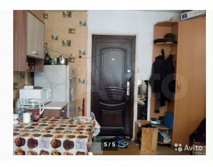 Комната 14 м² в 1-к., 4/5 эт.