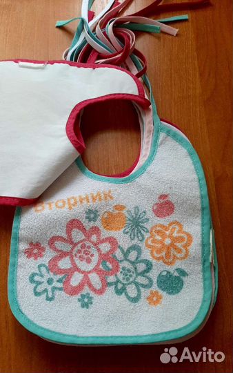 Слюнявчики неделька