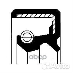 Сальник рул.рейки 19х32х7/8 19016677B Corteco