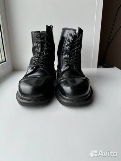 Dr martens ботинки mono black