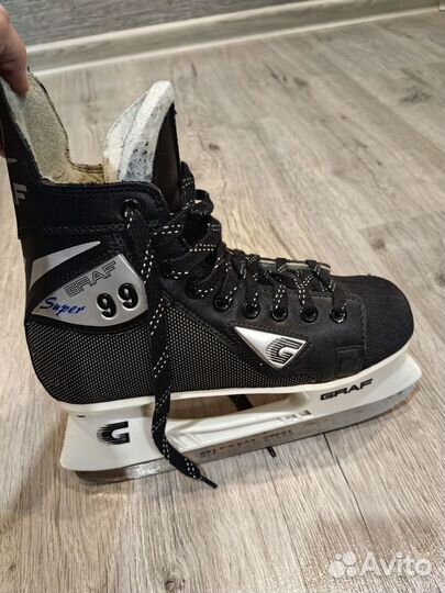 Коньки хоккейные Graf размер 37-38