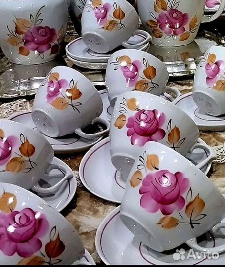 Чайно кофейный сервиз СССР