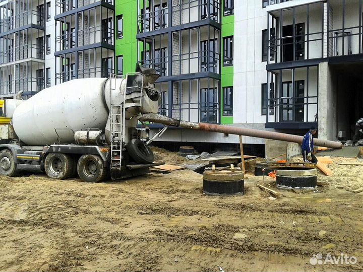 Бетон бетононасос