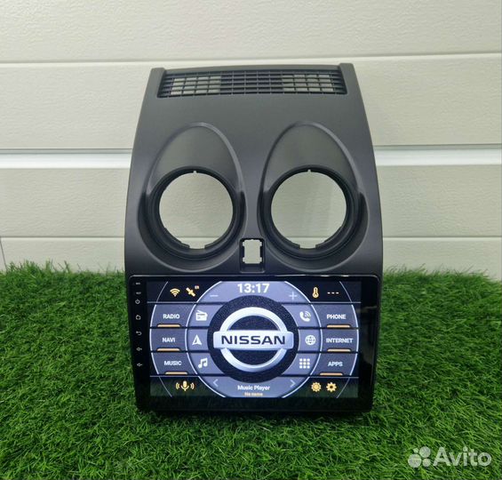 Магнитола Андроид Ниссан Кашкай 9дюймов
