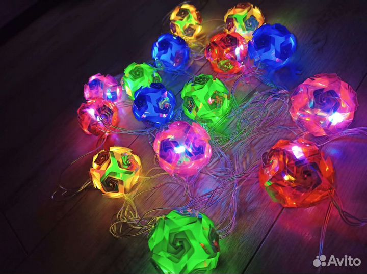 Гирлянды светодиодные. В ассортименте