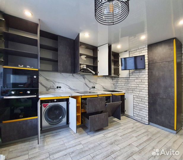 Кухонный гарнитур. Прямая кухня ксп:19490