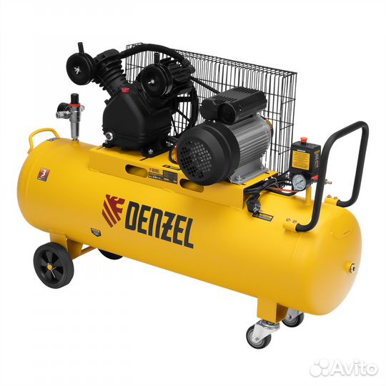 Компрессор воздушный BCV2300/100, 2.3 кВт, 100 л