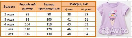 Футболка туника для девочки 92 98 104 110 116