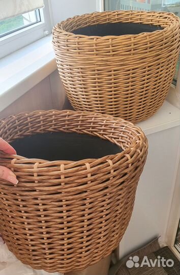 Кашпо из ротанга 20 литров
