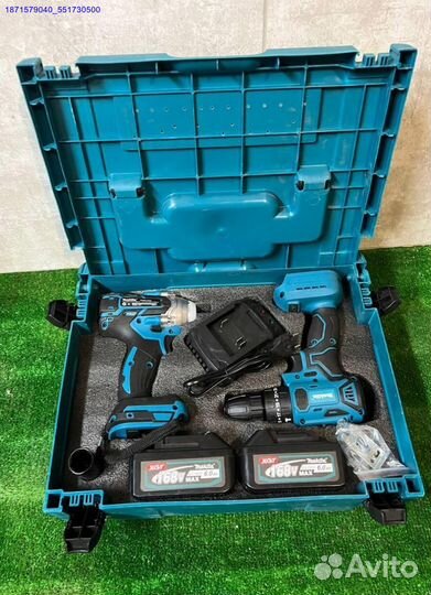 Набор Makita 2в1 Шуруповерт+Гайковерт (Арт.51693)