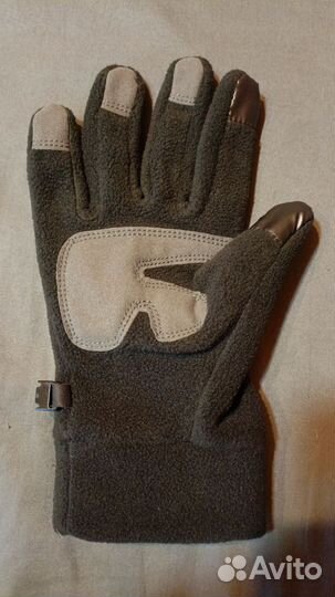 Перчатки на флисе тонкие