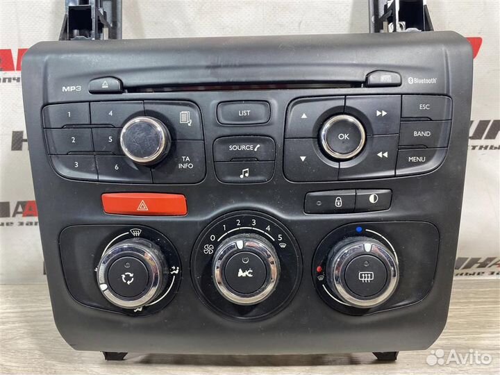 Блок управления печкой Ситроен С4 Б7