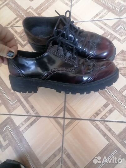 Ботинки оксфорды