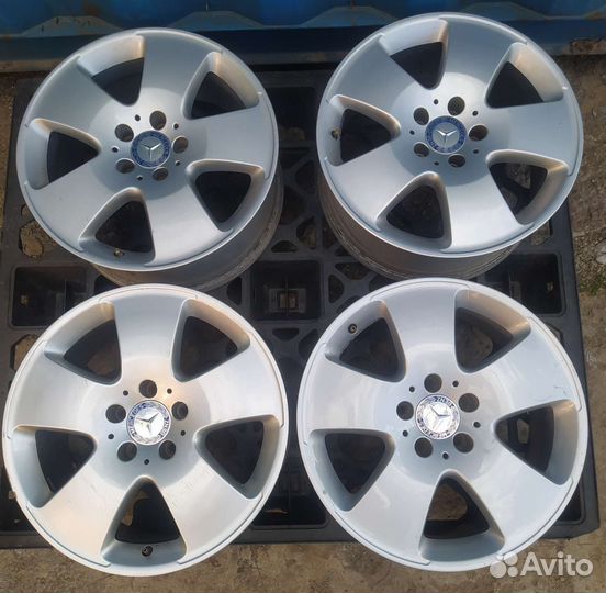 Оригинальные диски r17 на Mercedes 221