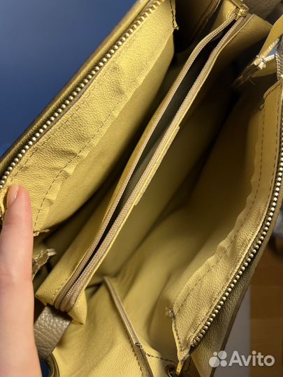 Коричневая сумка из натуральной кожи Bosccolo