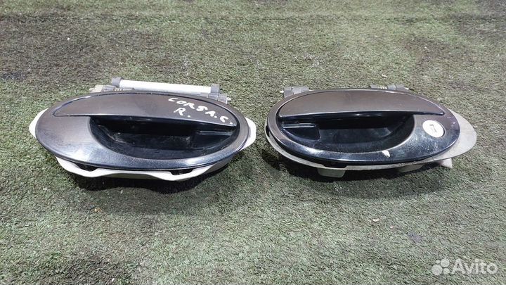 Ручка двери наружная правая\левая 3-дверка Corsa C