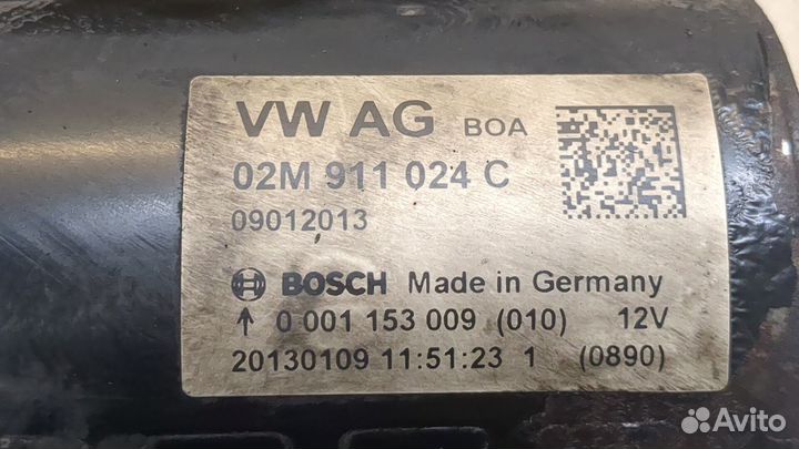 Стартер Volkswagen Passat 7 Европа, 2013