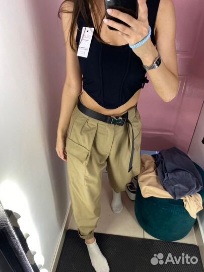 Брюки джоггеры женские