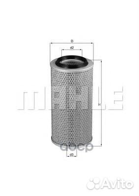 Фильтр воздушный lx83 Mahle/Knecht