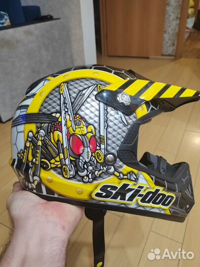 Детский кроссовый шлем