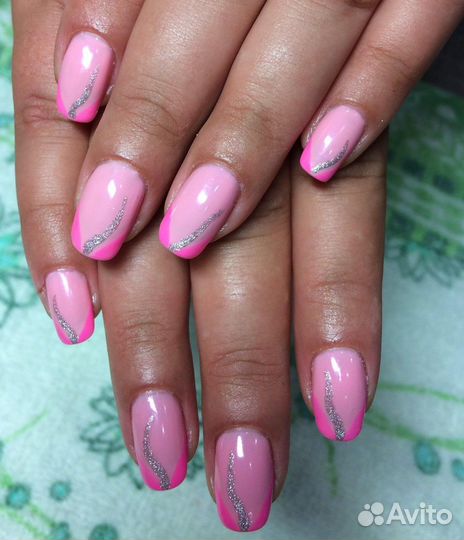 Маникюр,шелак, наращивание с выездом