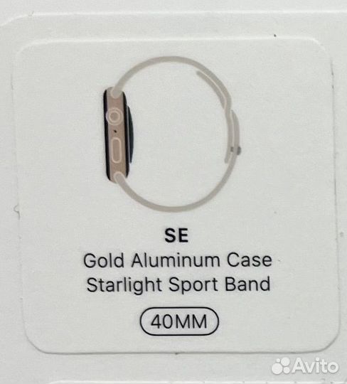 Часы apple watch se 40 mm Gold