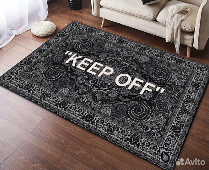 Ковер IKEA off white