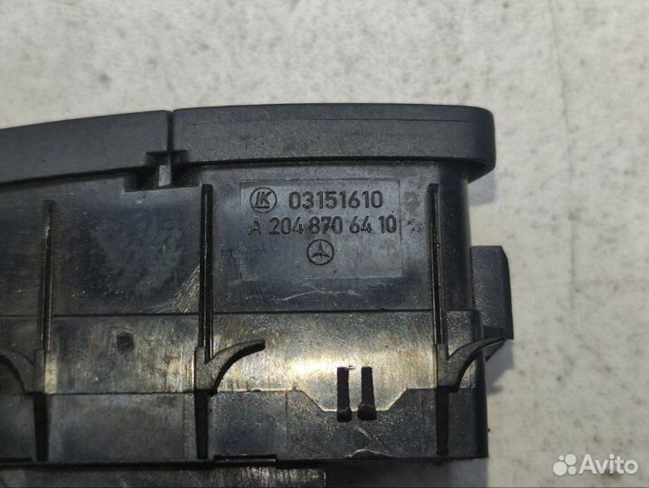 Кнопка центрального замка Mercedes E350 W212 3.5
