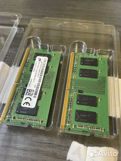 Оперативная память DDR4 Micron 3200 (2x4 gb)