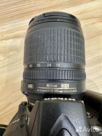 Зеркальный фотоаппарат Nikon D90 18-105VR