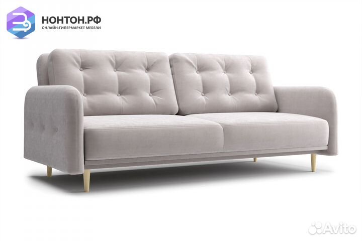 Диван книжка Париж бежевый